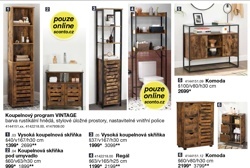 Koupelnový program VINTAGE - 5 Komoda