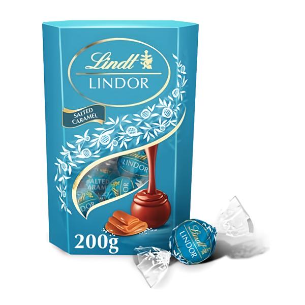 Lindt Lindor pralinky slaný karamel
