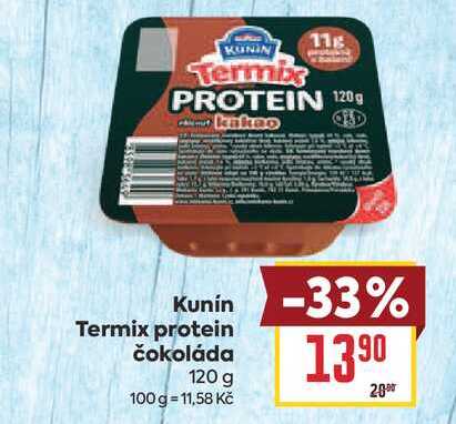 Kunín Termix protein čokoláda 120 g