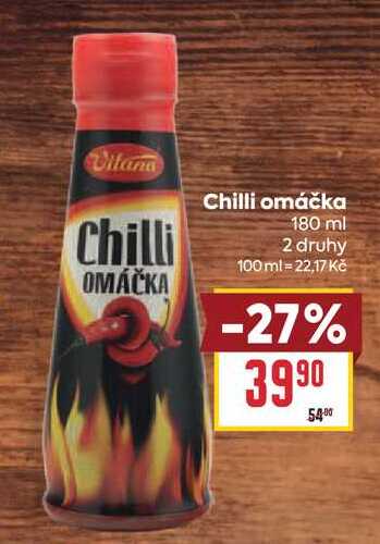 Chilli omáčka 180 ml 