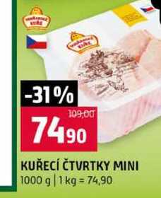 KUŘECÍ ČTVRTKY MINI 1000 g 