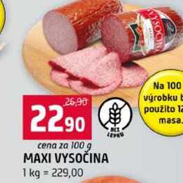 MAXI VYSOČINA 100g