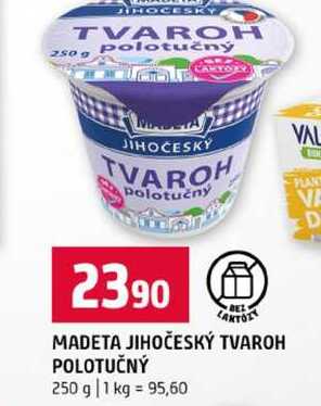 MADETA JIHOČESKÝ TVAROH POLOTUČNÝ 250 g 