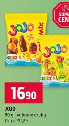 JOJO 80 g vybrané druhy 