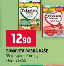BONAVITA DOBRÁ KAŠE 55 g vybrané druhy 