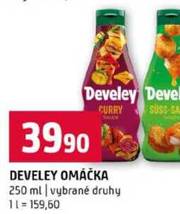 DEVELEY OMÁČKA 250 ml vybrané druhy