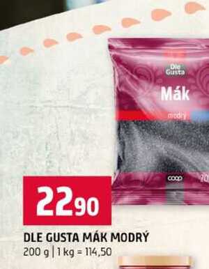 DLE GUSTA MÁK MODRÝ 200 g 