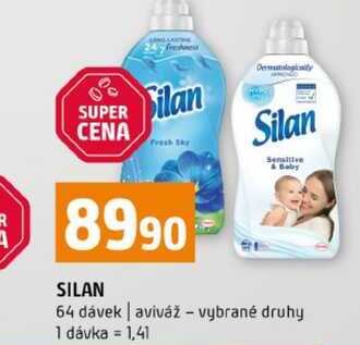 SILAN 64 dávek aviváž vybrané druhy