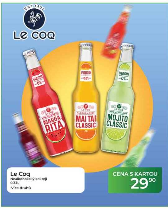 Le Coq Nealkoholický koktejl 0,33L  