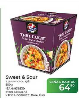 Sweet & Sour s jasminovou rýži 350 g