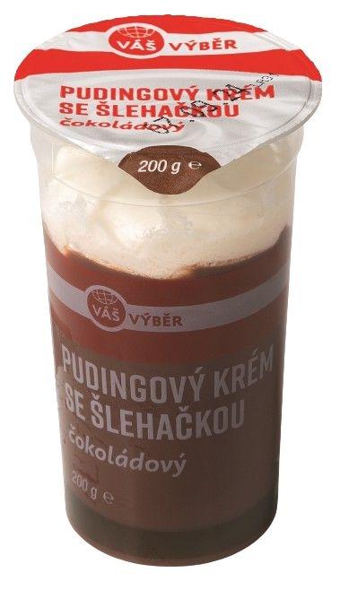 VÁŠ VÝBĚR Pudingový krém se šlehačkou, 200 g