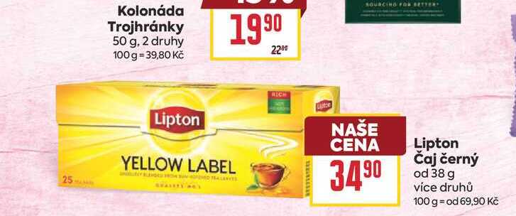 Lipton Čaj černý od 38 g