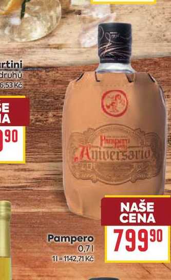 Aniversario Pampero 0,7l