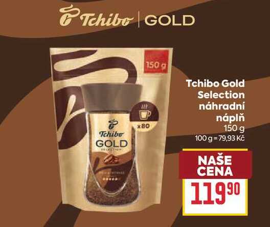 Tchibo Gold Selection náhradní náplň 150 g 