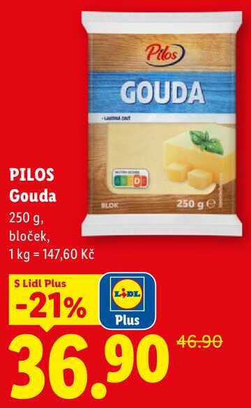 PILOS Gouda, 250 g