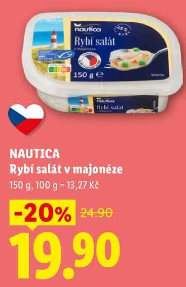 NAUTICA Rybí salát v majonéze, 150 g