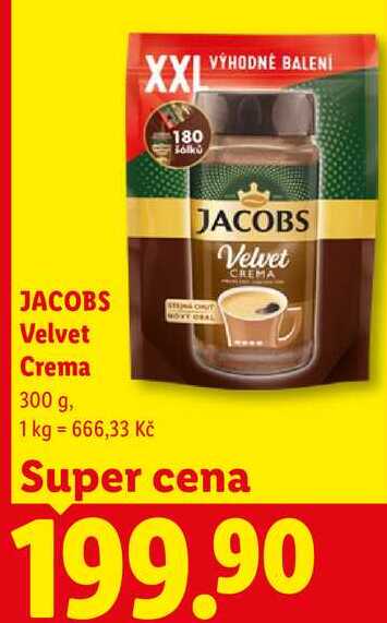 JACOBS Velvet Crema, 300 g