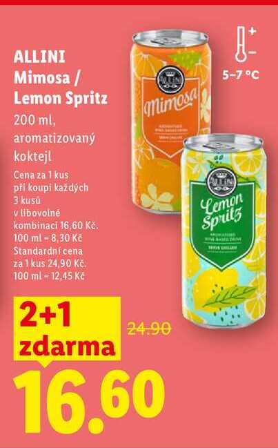 ALLINI Mimosa/Lemon Spritz, 200 ml