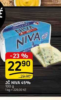 JČ NIVA 45% 100 g 