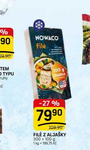 FILÉ Z ALJAŠKY 300+ 100 g