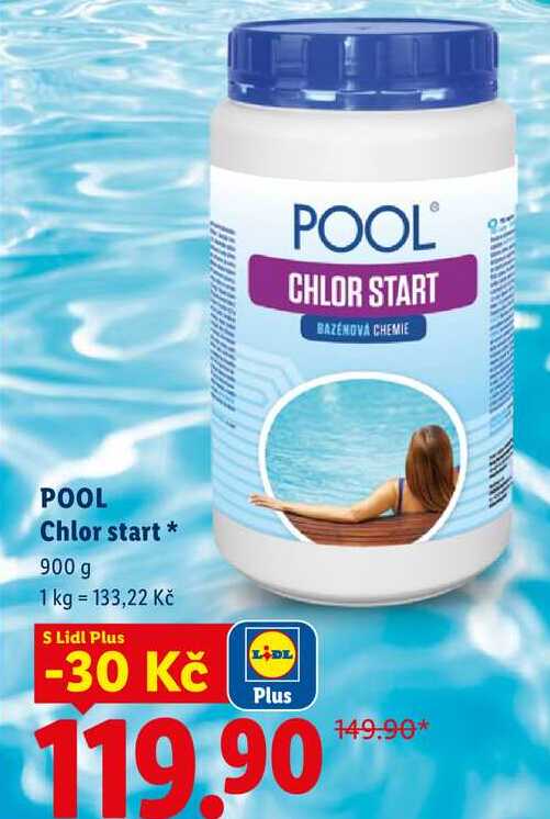 POOL Chlor start, 900 g