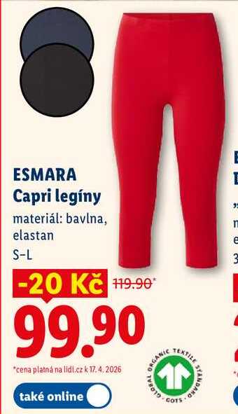 ESMARA Capri legíny
