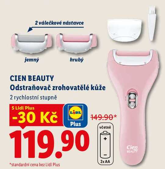 CIEN BEAUTY Odstraňovač zrohovatělé kůže 