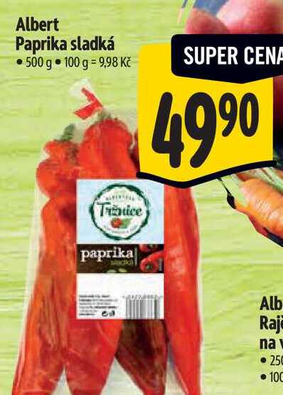 Albert Paprika sladká 500 g 