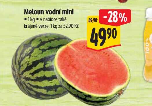 Meloun vodní mini  1kg 