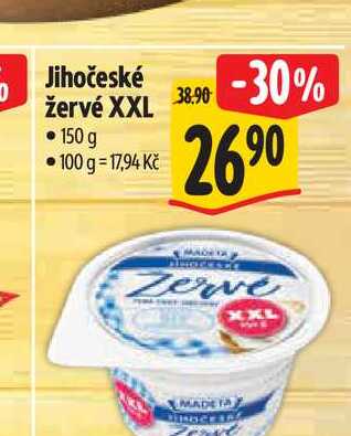   Jihočeské žervé XXL 150 g 