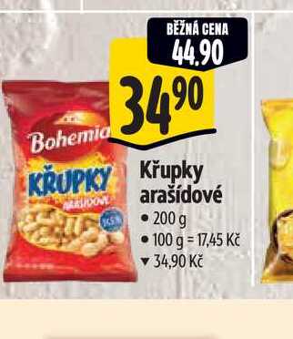   Křupky arašídové 200 g 