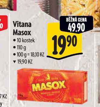 Vitana Masox 10 kostek  110 g 