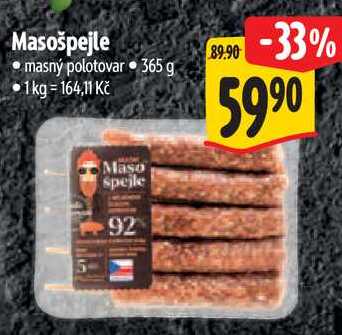 Masošpejle, 365 g