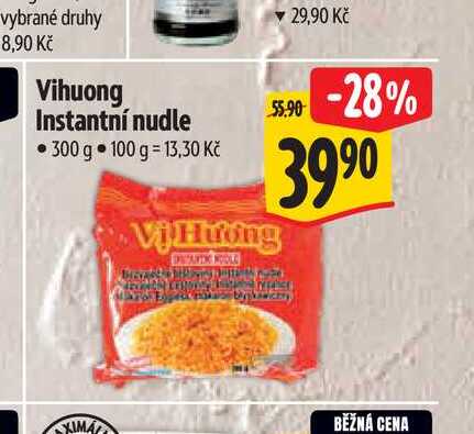  Vihuong Instantní nudle 300 g 