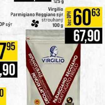 Virgilio Parmigiano Reggiano sýr strouhaný 100 g 
