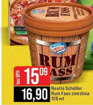 Nestlé Schöller Rum Fass zmrzlina 125 ml
