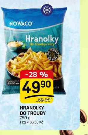 HRANOLKY DO TROUBY 750 g