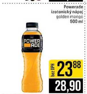 Powerade izotonický nápoj golden mango 500 ml