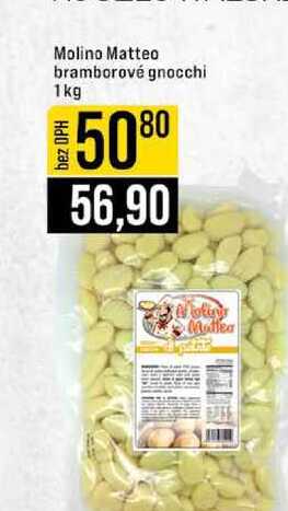 Molino Matteo bramborové gnocchi 1kg 