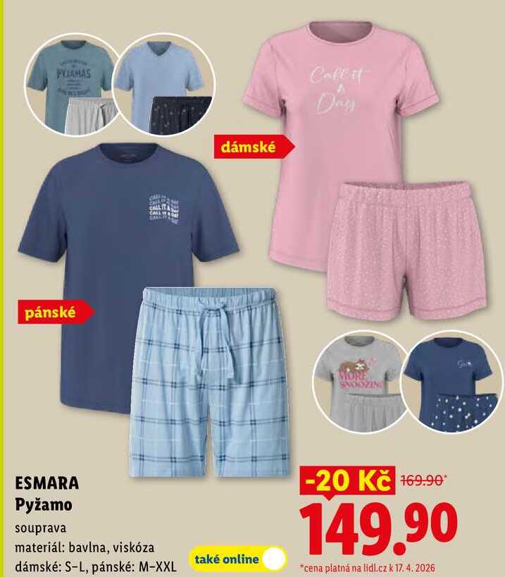 ESMARA Pyžamo 
