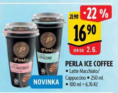 PERLA ICE COFFEE, 250 ml