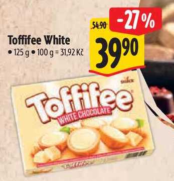 Toffifee White, 125 g
