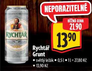 Rychtář Grunt, 0,5 l