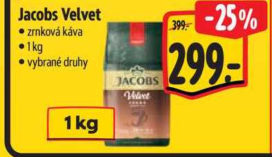 Jacobs Velvet, 1 kg  