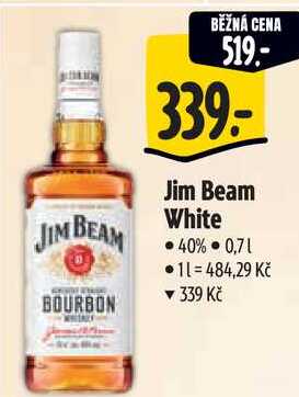 Jim Beam White, 0,7 l