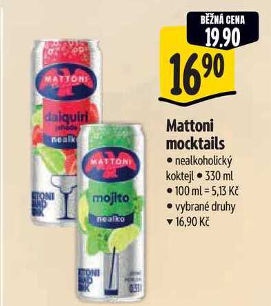 Mattoni mocktails, 330 ml  
