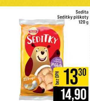 Sedita Seditky piškoty 120 g