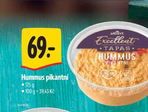 Hummus pikantní  175 g  