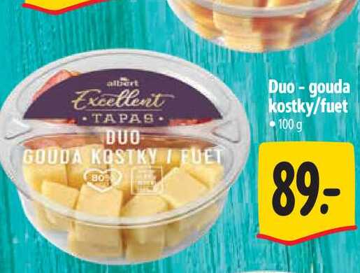  Duo-gouda kostky/fuet 100 g 