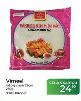 Vimeal rýžový papír 22cm  